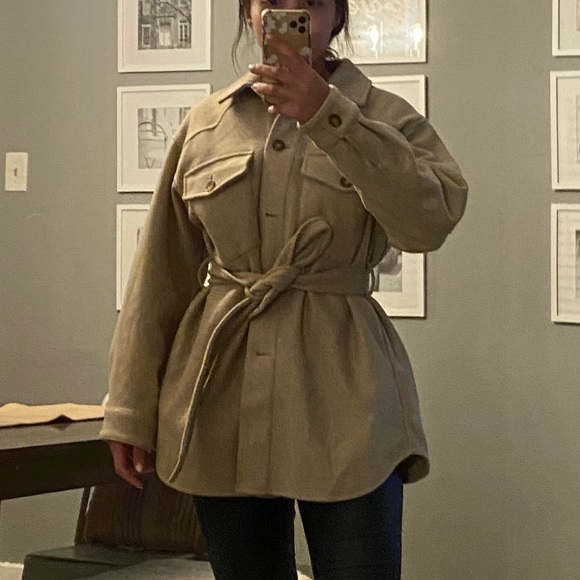 Zara Belted Jacket - Picture 3 of 3